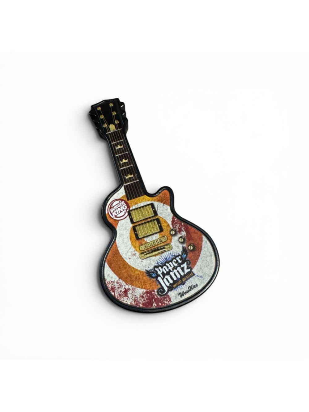 Burger King Paper Jamz Guitar Toy